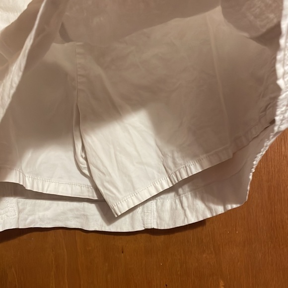 •CROFT & BARROW• WHITE LINEN BLEND SKORT. SIZE 16 EUC - Picture 6 of 6